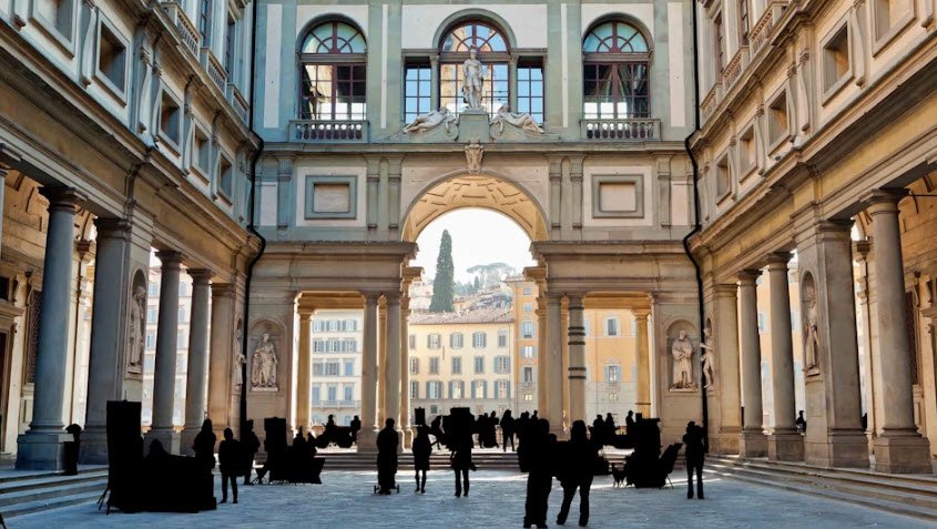 Uffizi Gallery, Florence, Tuscany, Italy